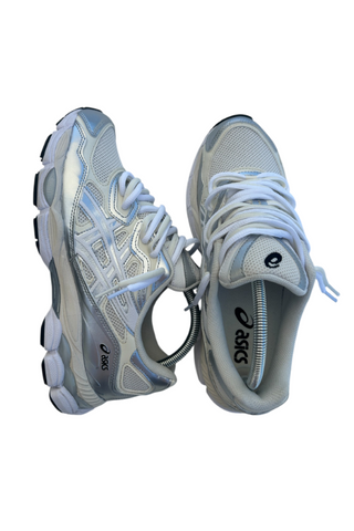 ASICS Gel-NYC Pure Silver Double Lacets
