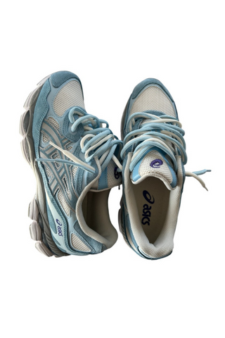 ASICS Gel-NYC Cream Arctic Sky Double Lacets